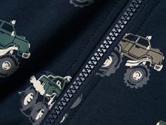 Name It dark sapphire biler sweat cardigan